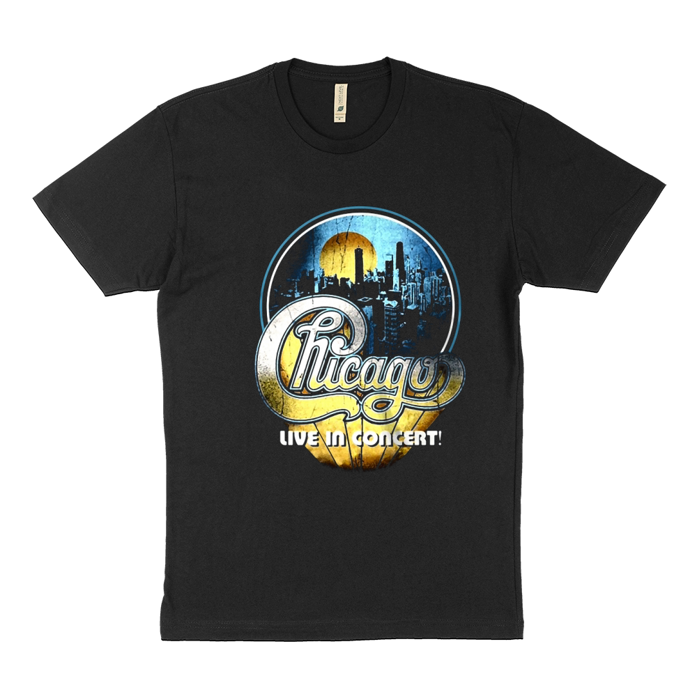 Chicago Band Tshirt Sustainable T-Shirt