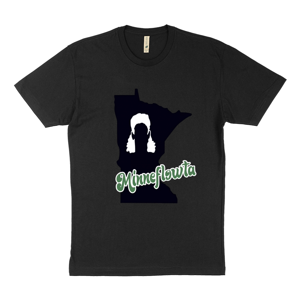 Minneflowta Hockey Hair Sustainable T-Shirt