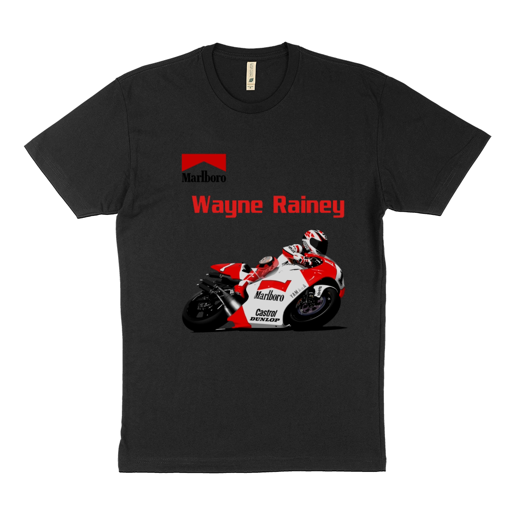 Wayne Rainey Yamaha Sustainable T-Shirt
