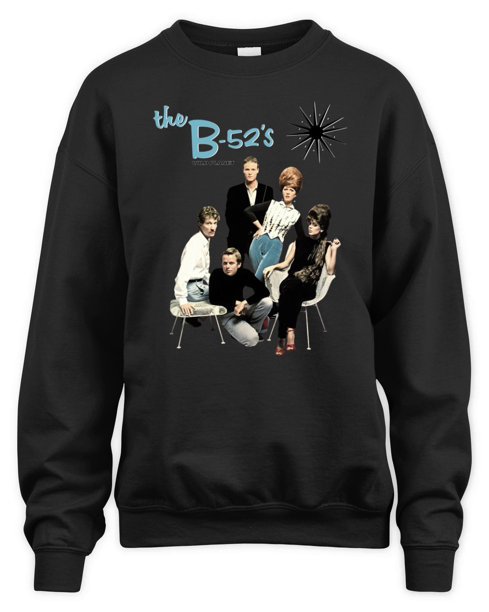 B-52's - Wild Planet Unisex Premium Crewneck Sweatshirt