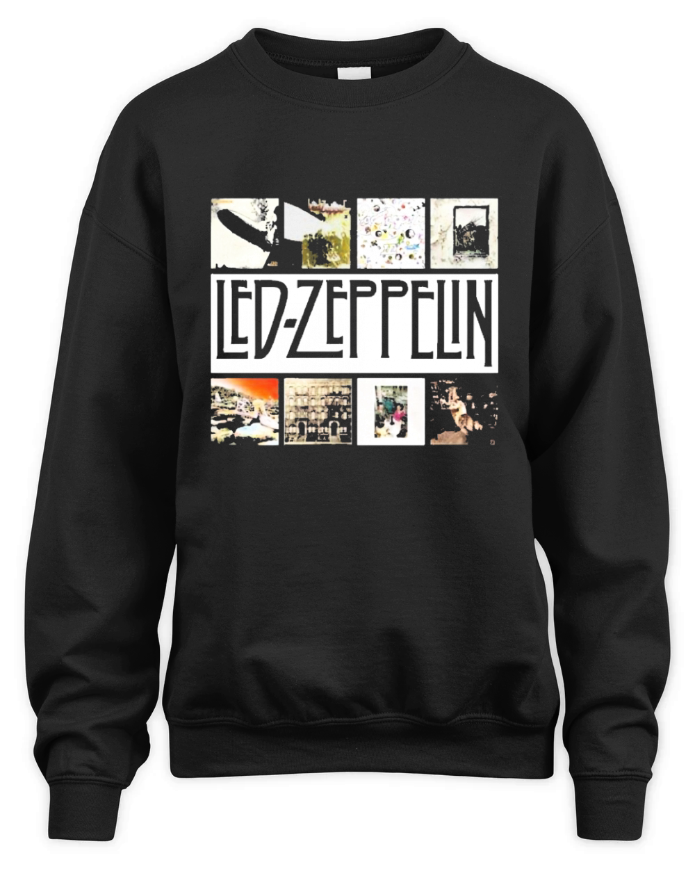 Led Zeppelin Classic Rock Band Unisex Premium Crewneck Sweatshirt