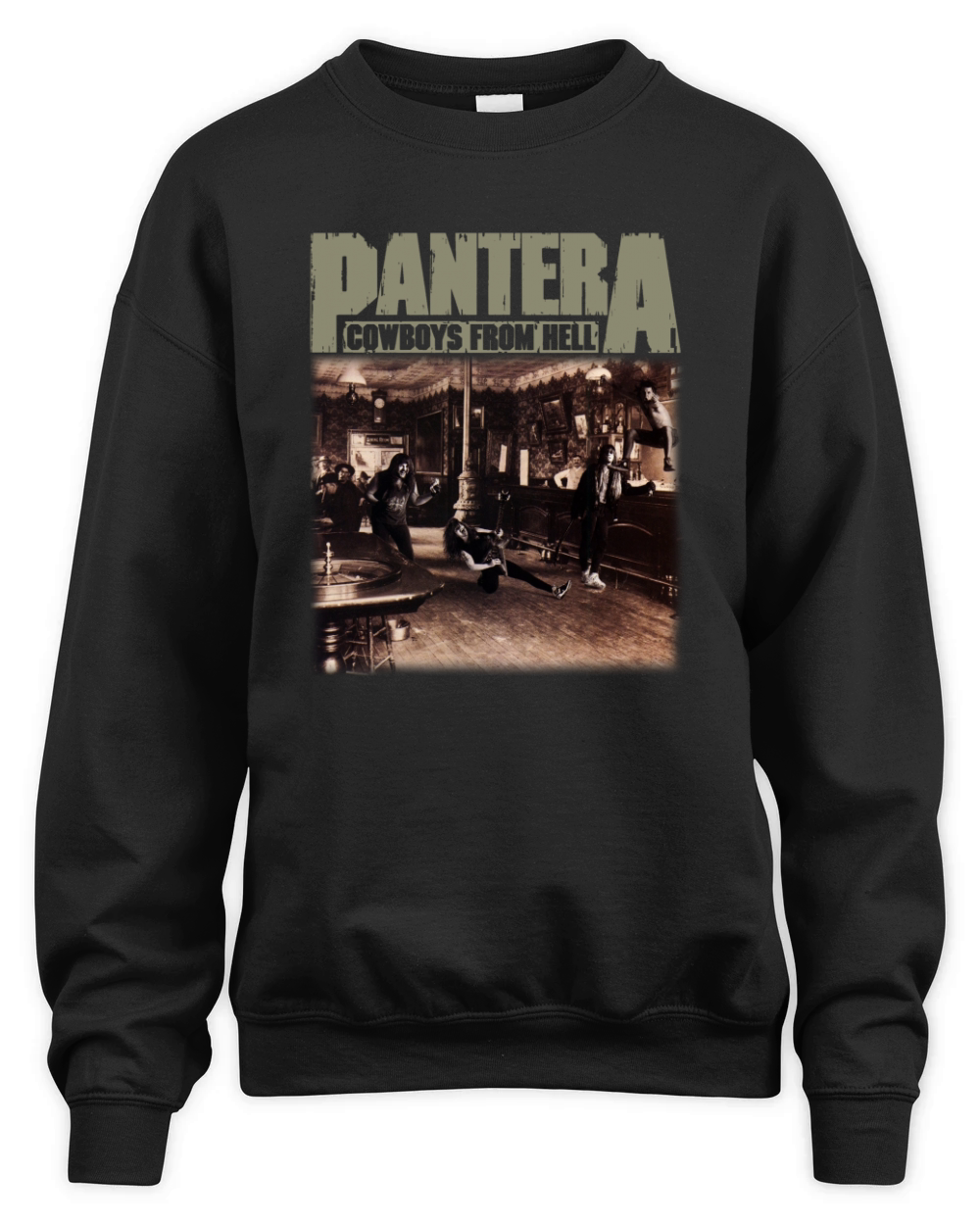 PANTERA COWBOYS FROM HELL Unisex Premium Crewneck Sweatshirt
