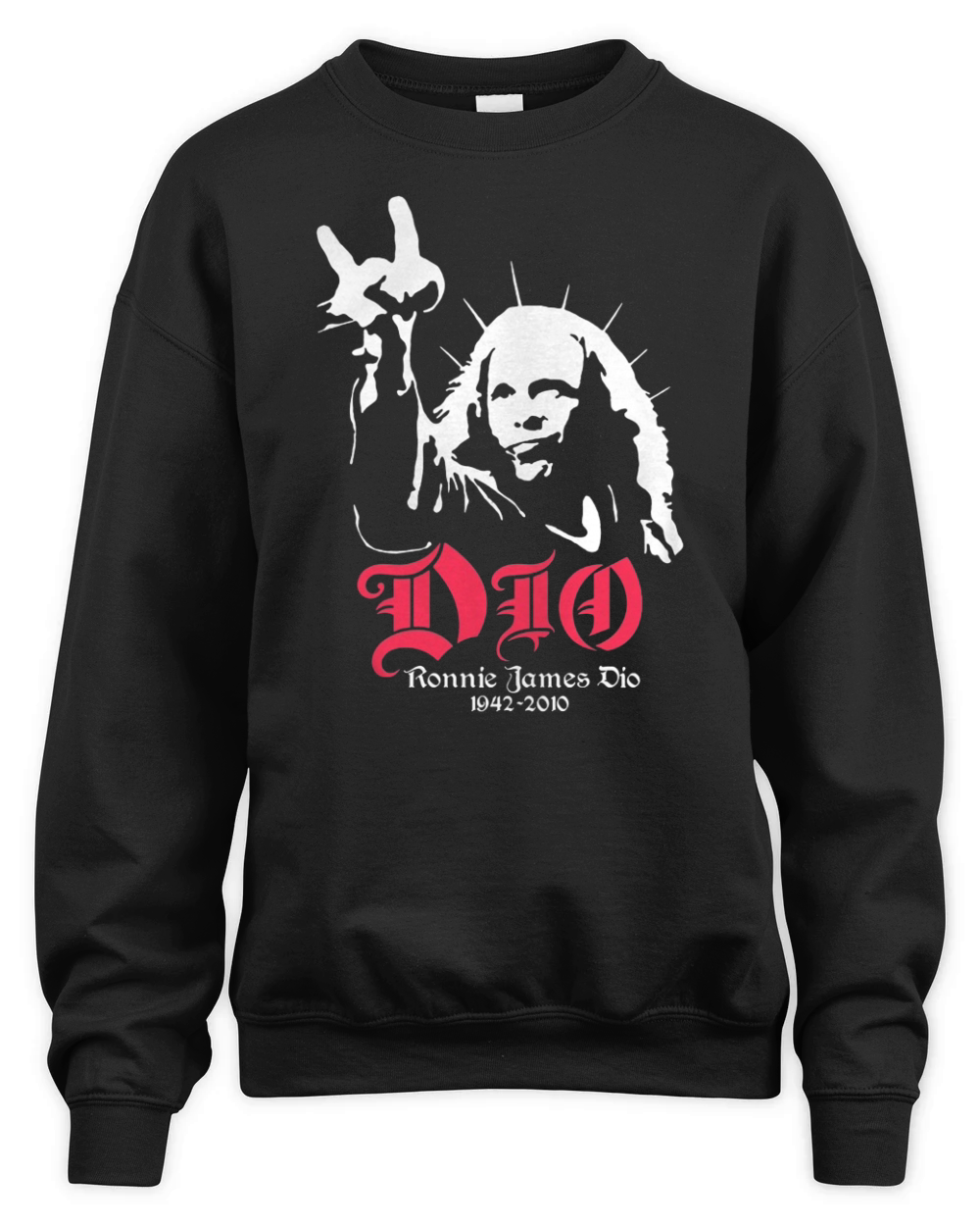Ronnie James Dio Tshirt Unisex Premium Crewneck Sweatshirt