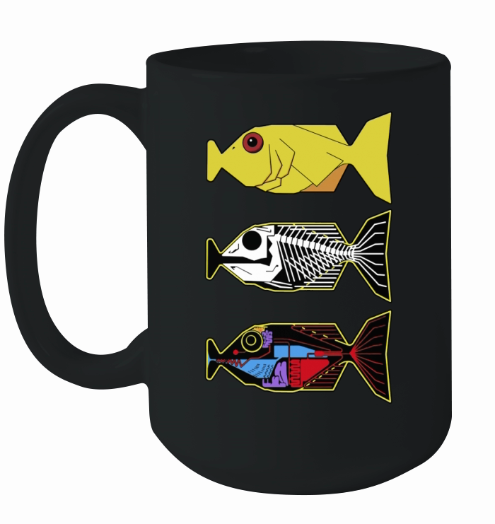 The Hitchhikers Guide to the Galaxy 3 Babel Fish shirt Ceramic Mug