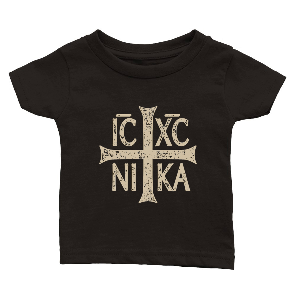 IC XC NIKA Cross Christogram Orthodox Christian  - Coffee Mug Classic Baby Crewneck T-shirt