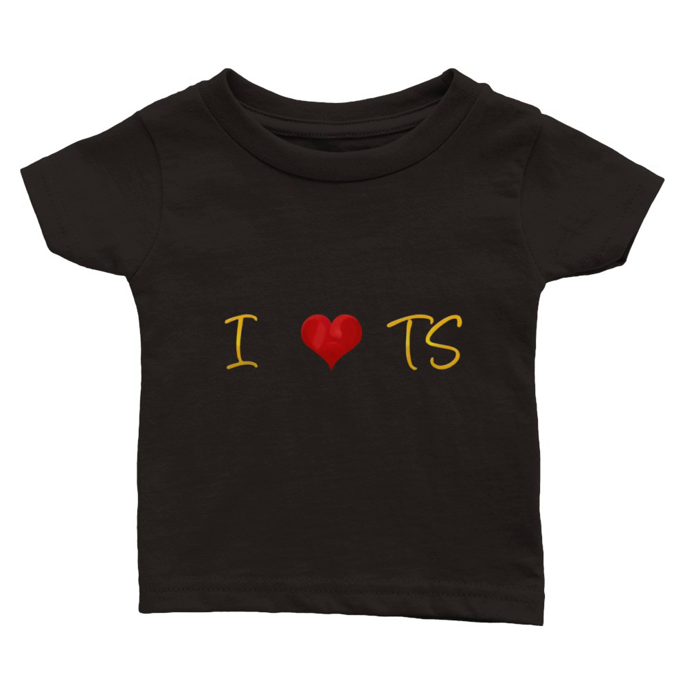 LWYMMD I Love TS t-shirt Classic Baby Crewneck T-shirt
