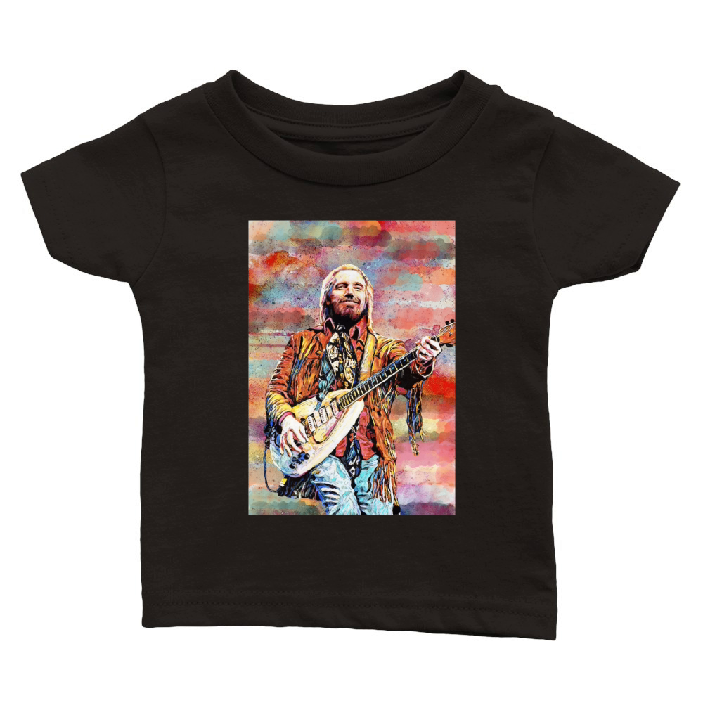Tom Petty - Unisex Long Sleeve Classic Baby Crewneck T-shirt