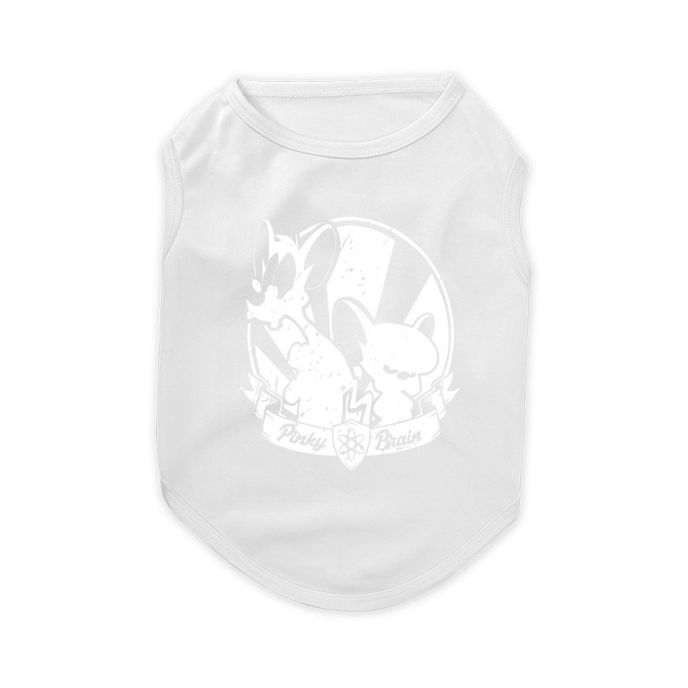 pinky and the brain genius and insane Pet T-Shirt