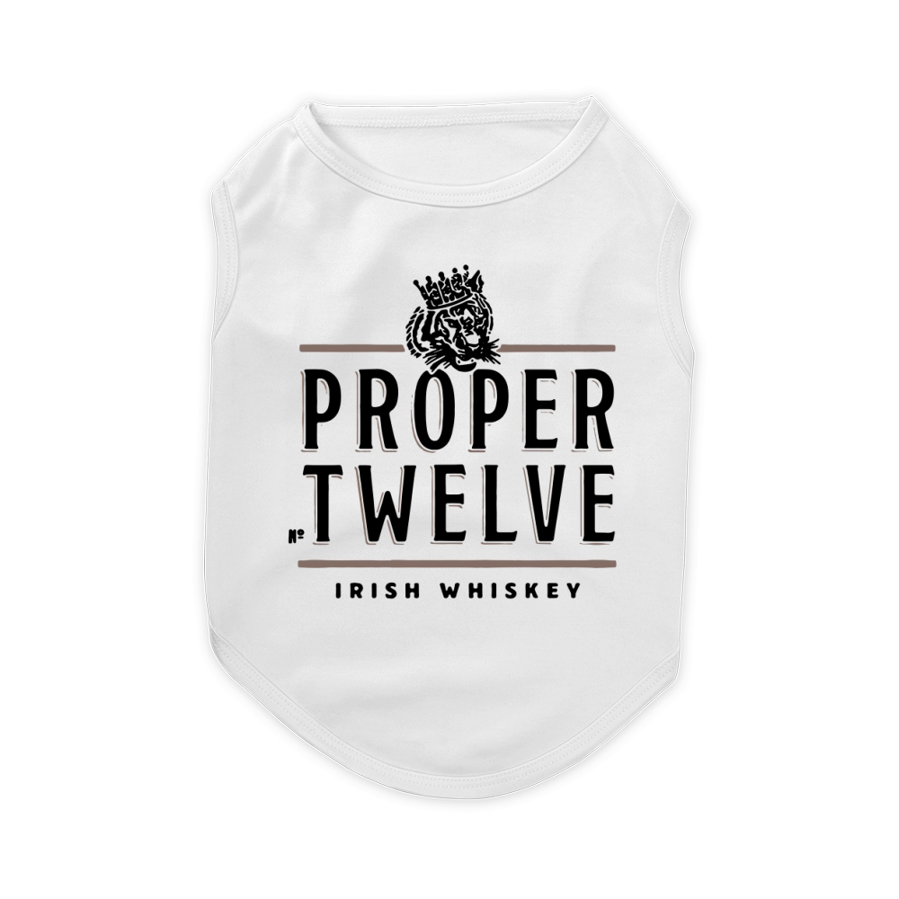 Proper Twelve Irish Whiskey Pet T-Shirt