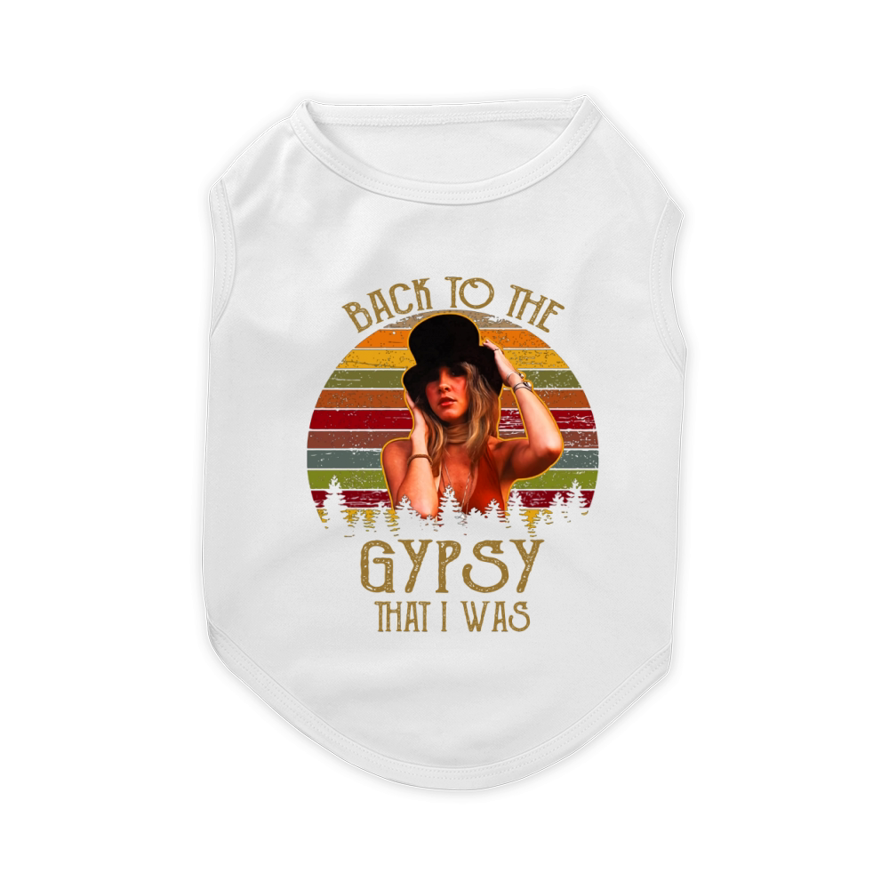 Vintage Stevie Nicks Back To The Gypsy That I Was shirt Pet T-Shirt