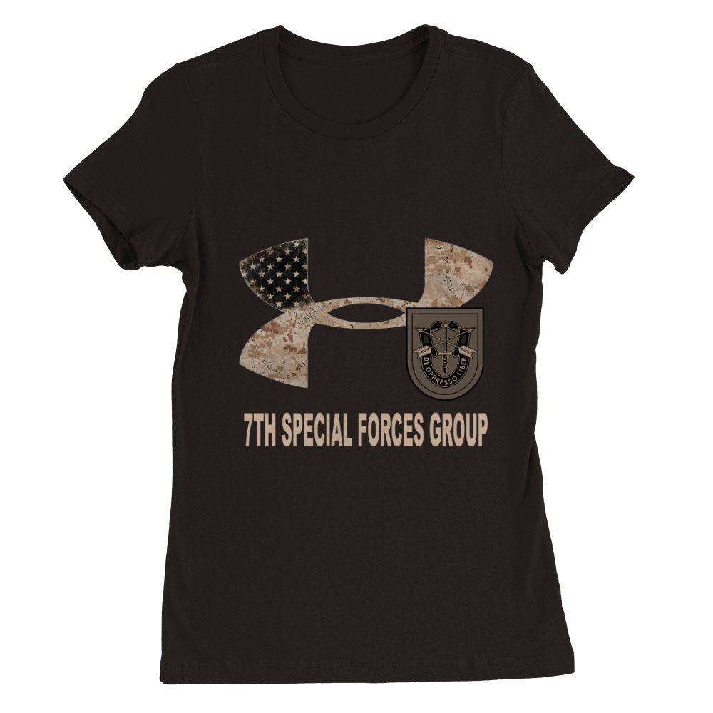 7th Special Forces Group Premium Womens Crewneck T-shirt
