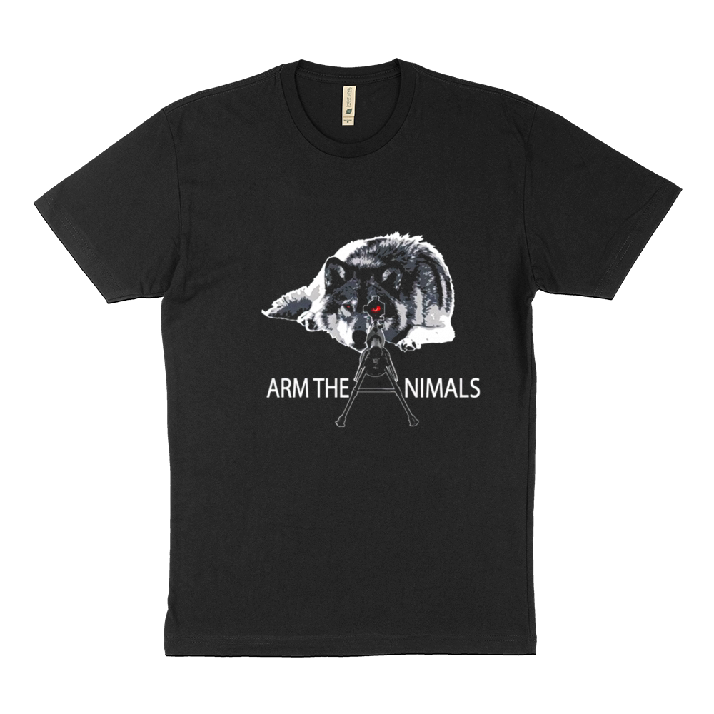 Arm The Animals Wolf Sustainable T-Shirt