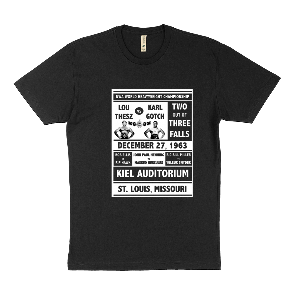 Lou Thesz vs Karl Gotch Poster Sustainable T-Shirt