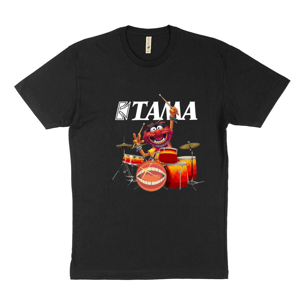 The Muppet Show Animal Playing Tama Drums Shirtc Sustainable T-Shirt