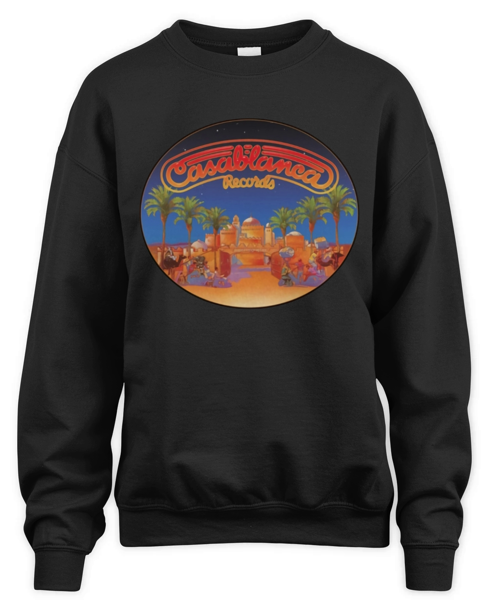 Casablanca Records Unisex Premium Crewneck Sweatshirt