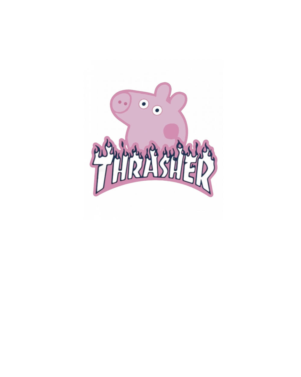 Peppa pig outlet thrasher hoodie