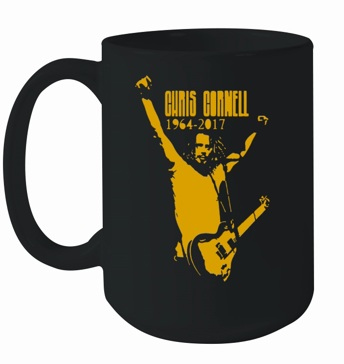 Chris Cornell Rip 1964 - 2017 TShirt Ceramic Mug