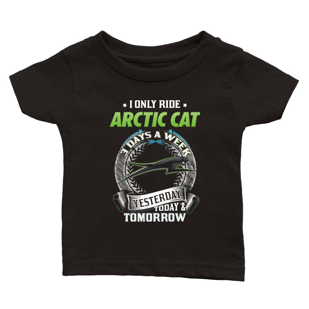 ONLY RIDE ARCTIC CAT Classic Baby Crewneck T-shirt