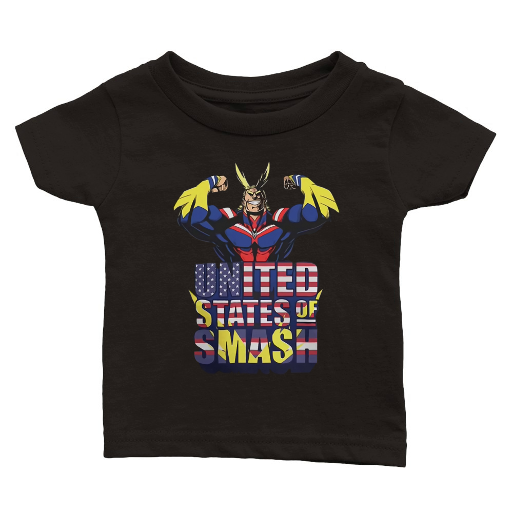 Super Smash United States of smash Classic Baby Crewneck T-shirt
