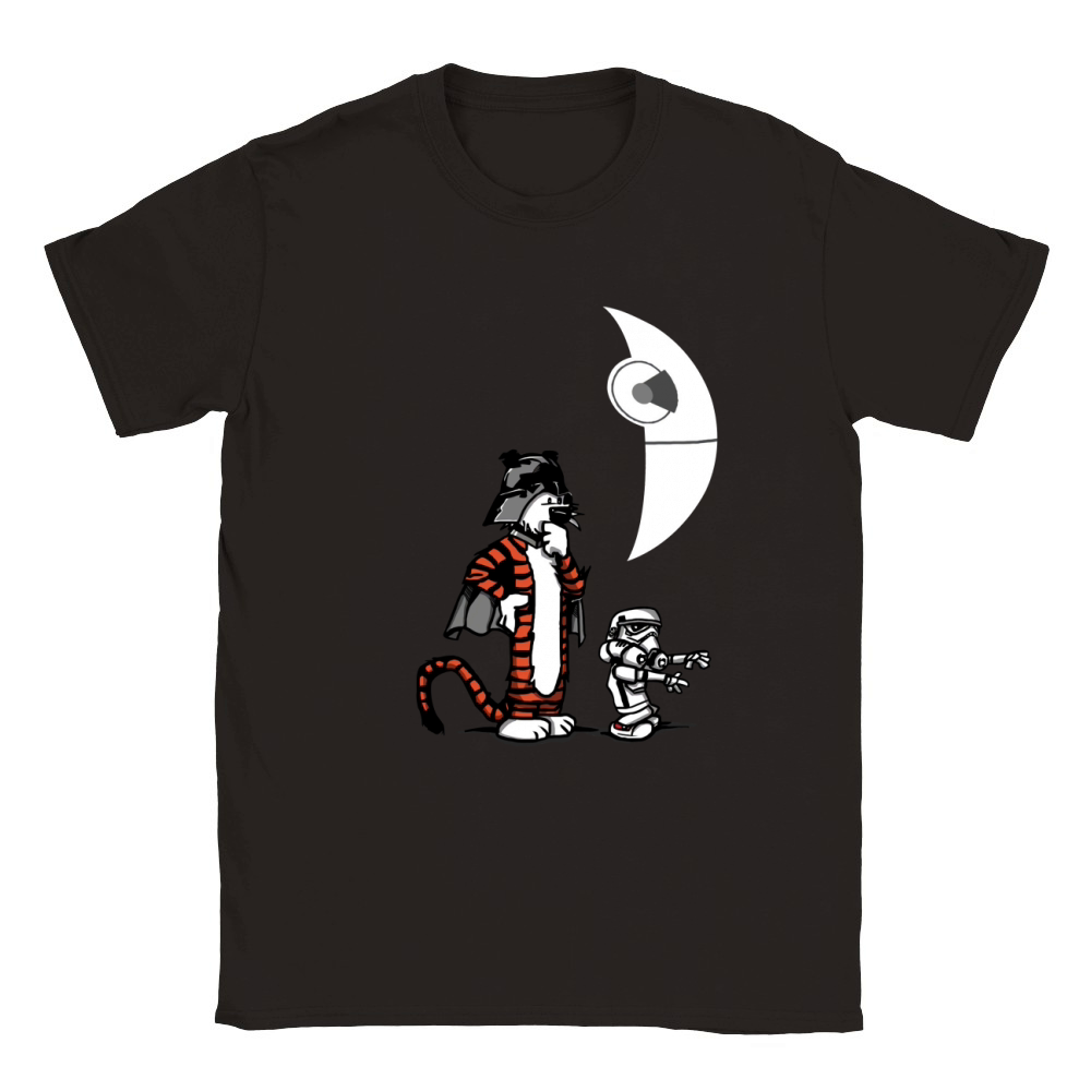 Darth Hobbes and Calvin Trooper Shirt Classic Kids Crewneck T-shirt