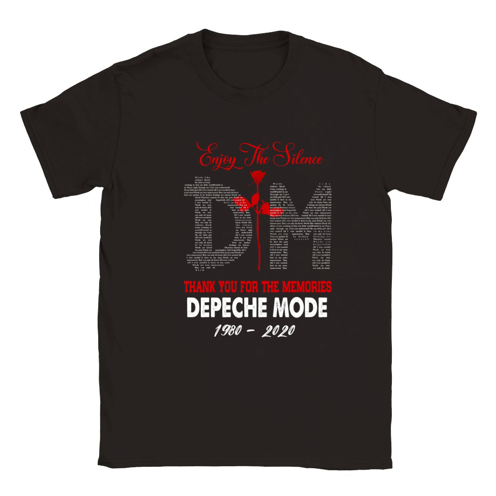 Enjoy the silence thank you for the memories Depeche Mode Classic Kids Crewneck T-shirt