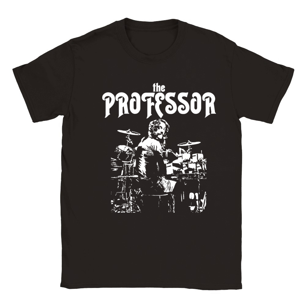 Neil Peart The Professor Drummer Classic Kids Crewneck T-shirt