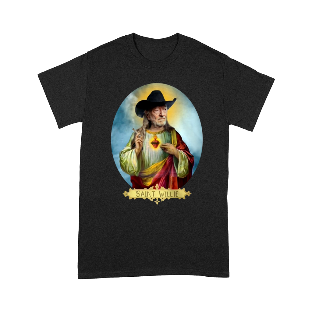 Saint Willie Nelson Prayer Candle shirt Comfort T-shirt