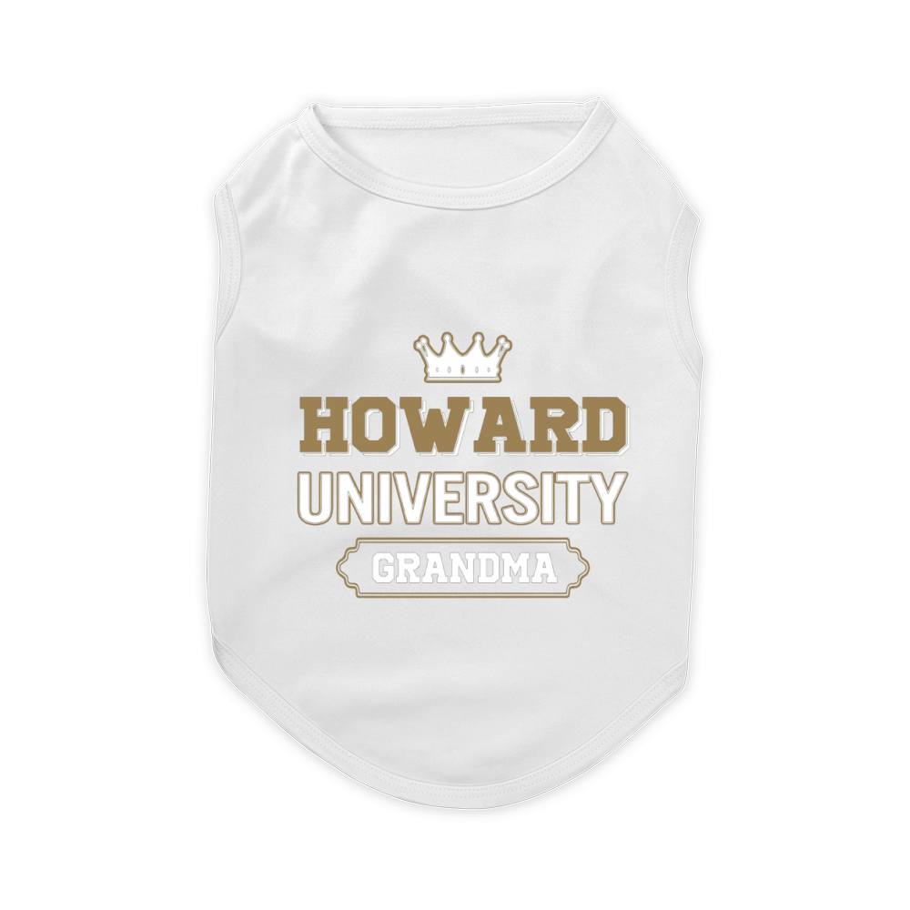 Howard University Grandma Great Gift For Grandparents Pet T-Shirt