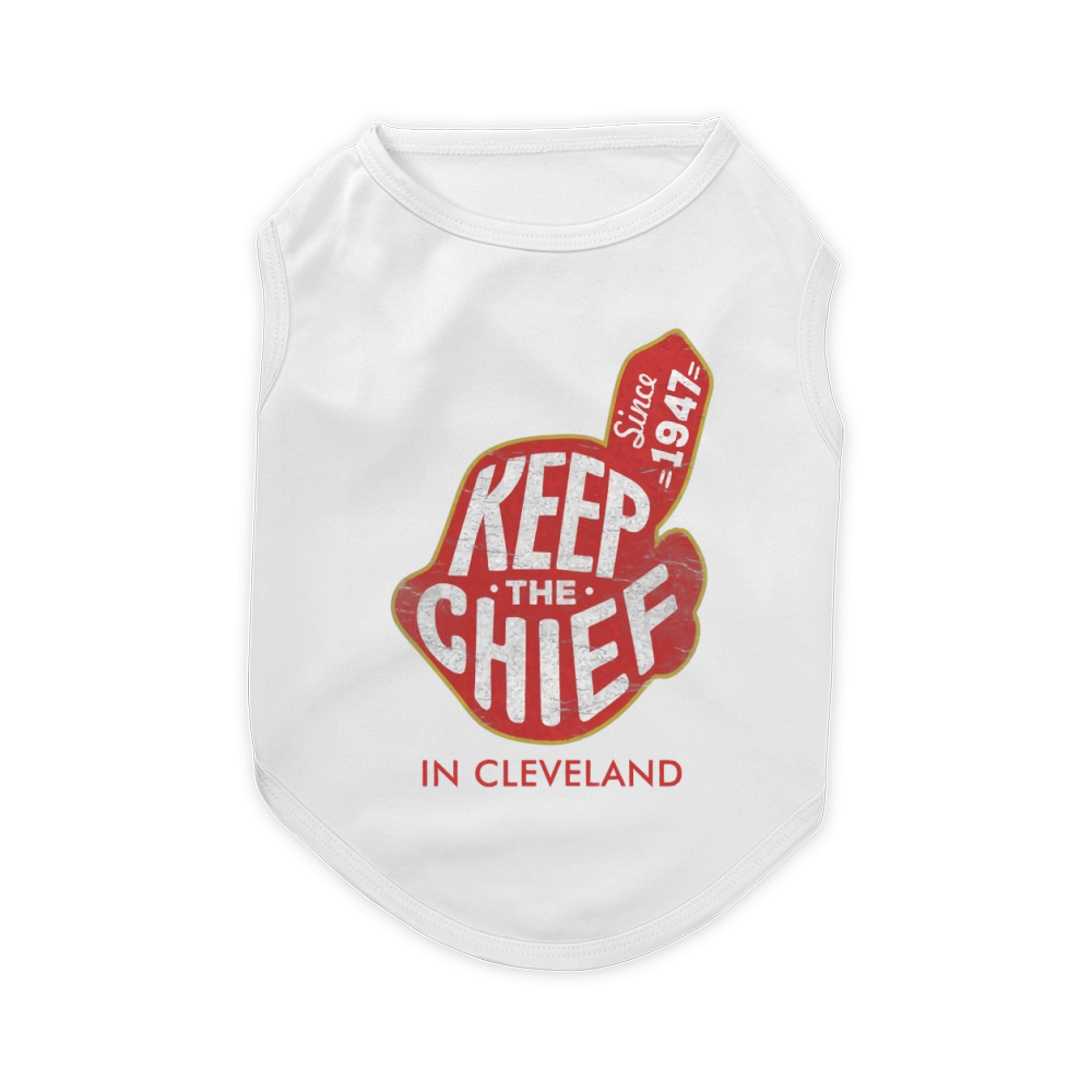 Keep The Chief In Cleveland Pet T-Shirt