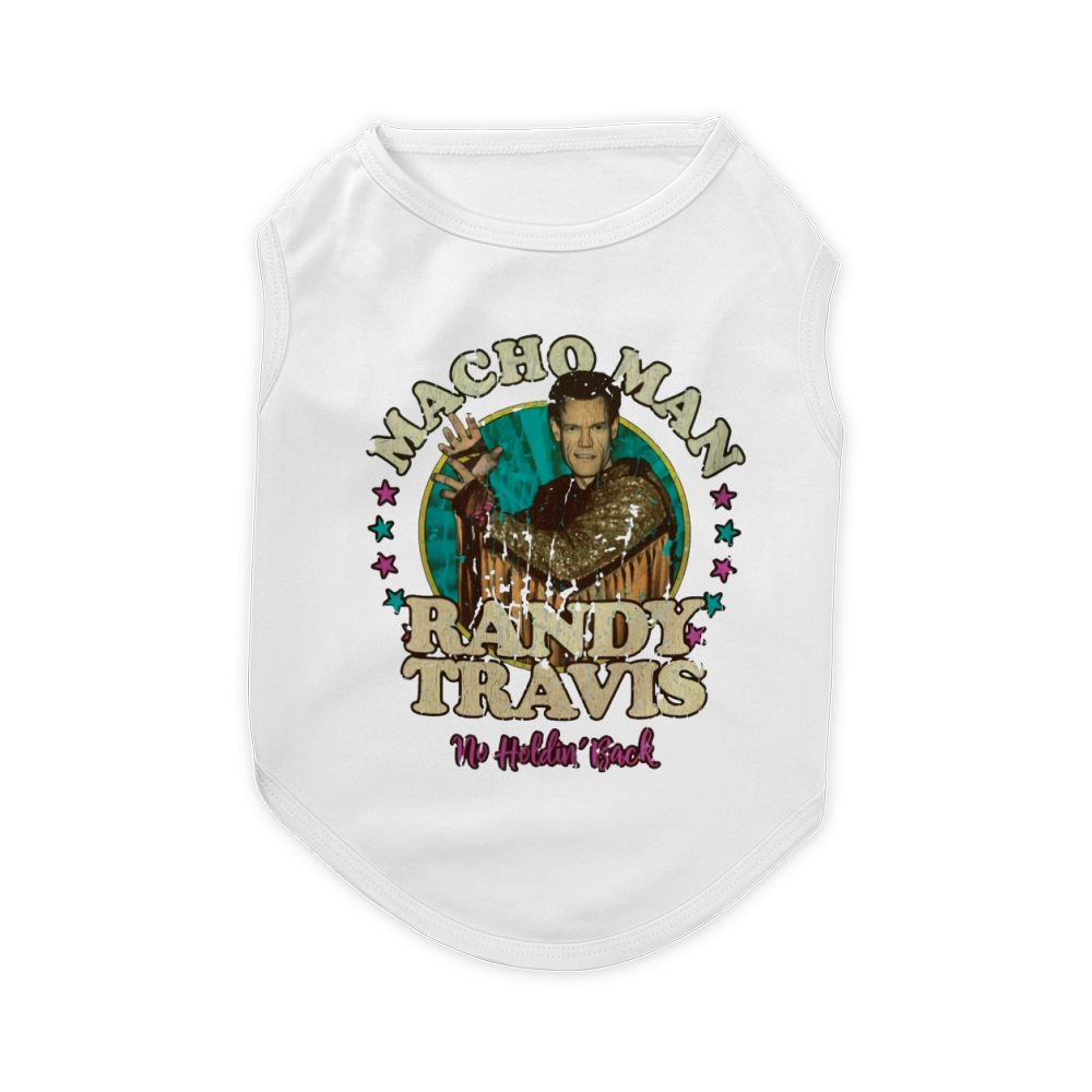 Macho Man Randy Travis Pet T-Shirt
