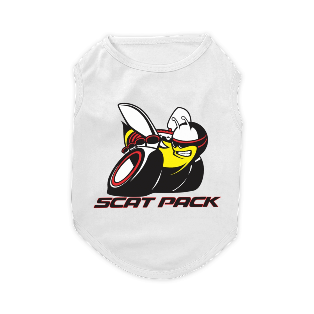 New Scat pack Red Outline Pet T-Shirt