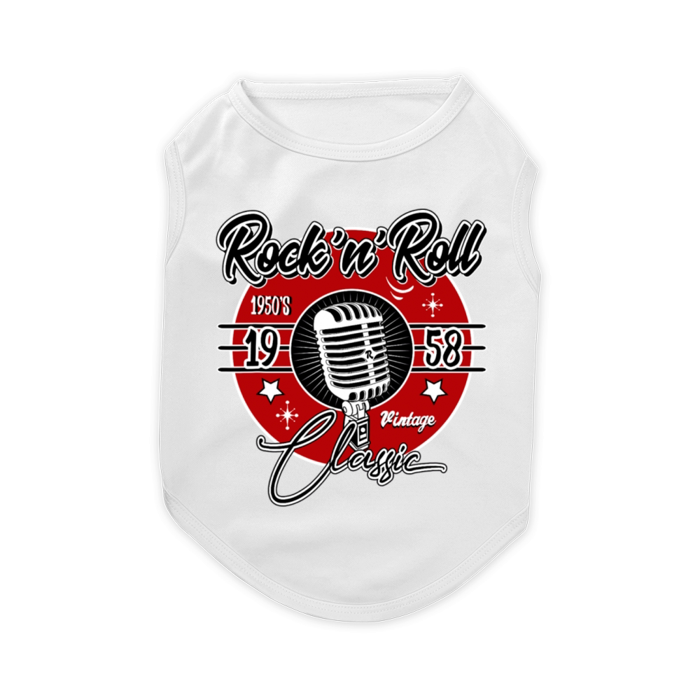 Sock Hop Clothes 50s Greaser Doo Wop Retro Pet T-Shirt
