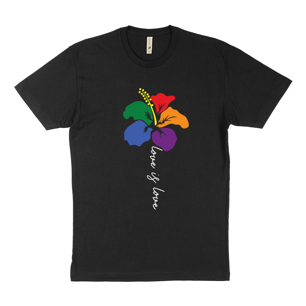 Love Is Love LGBTQ Sustainable T-Shirt