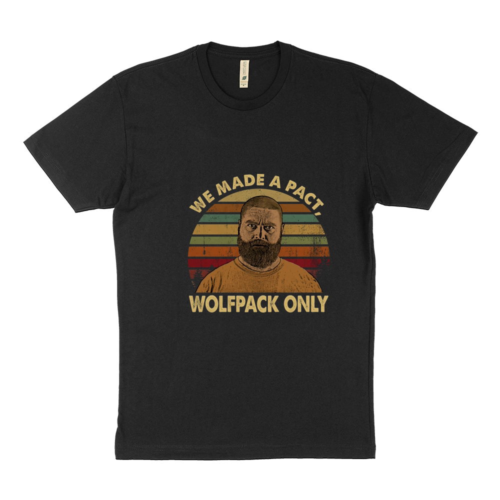 We Made A Pact Wolfpack Only Hangover Lovers Movie Sustainable T-Shirt