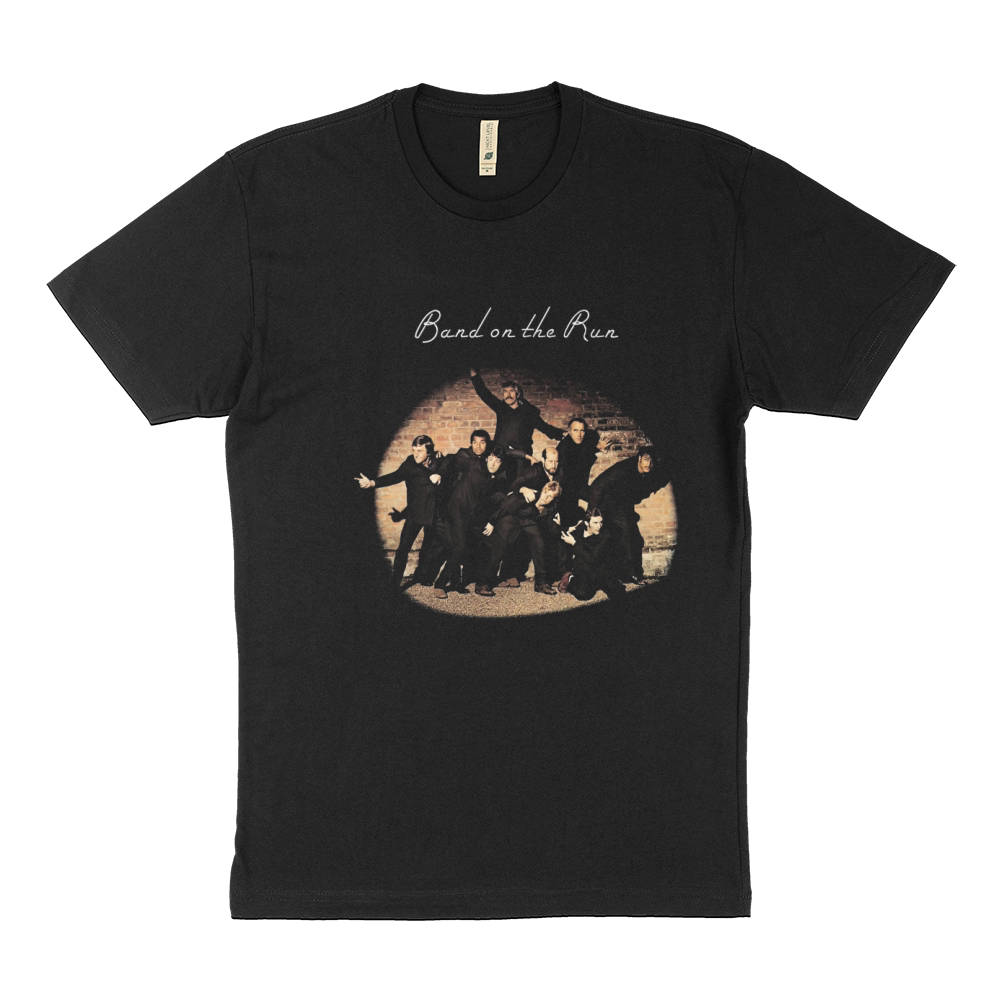 Wings Band  Band on the Run Tshirt Sustainable T-Shirt
