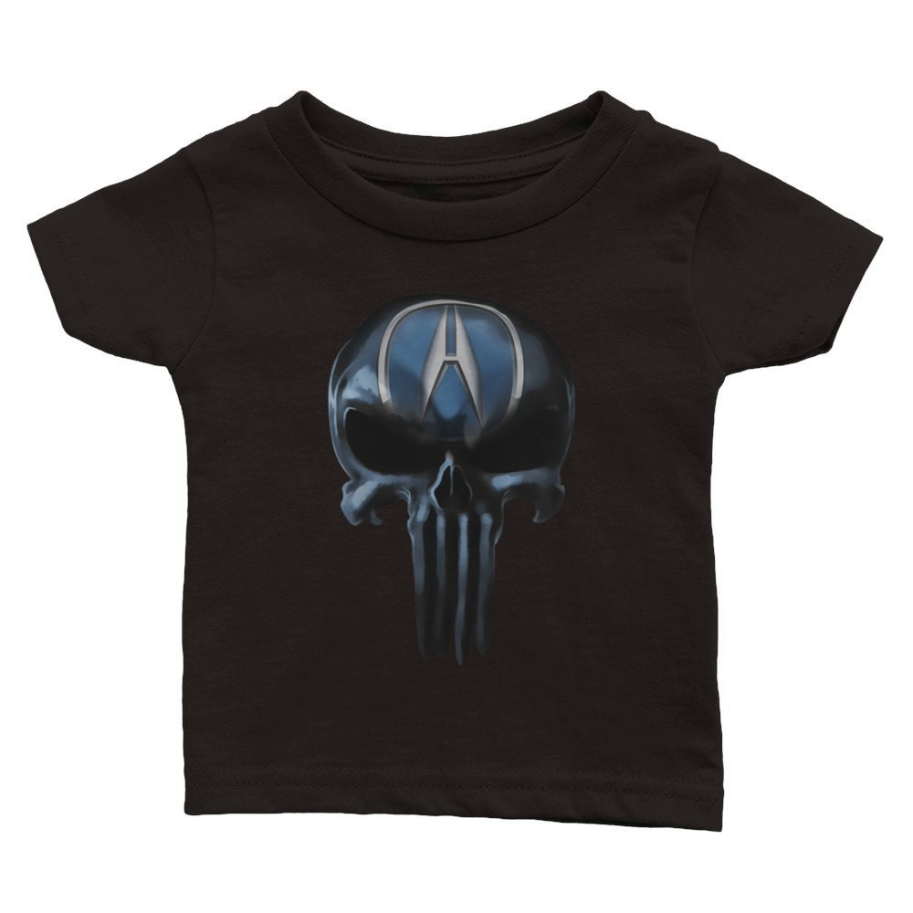 Acura Skull V1 T-shirt, Acura Skull V1 Hoodies Classic Baby Crewneck T-shirt