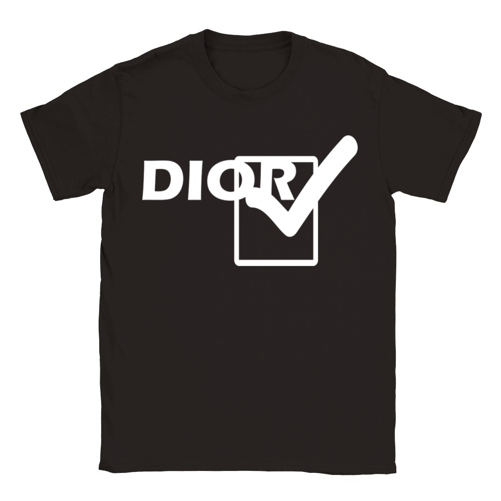 Dior Tshirt Classic Kids Crewneck T-shirt