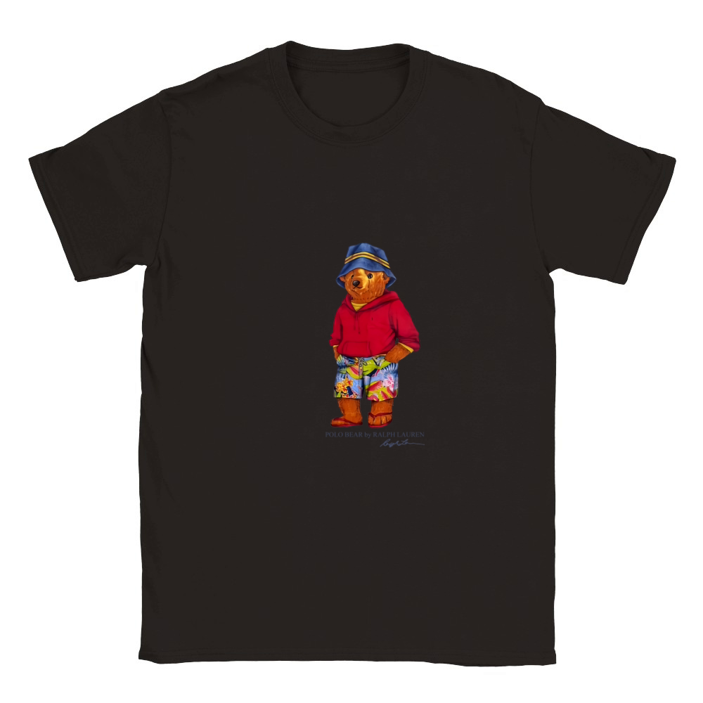 Polo Bear Basic Classic Kids Crewneck T-shirt