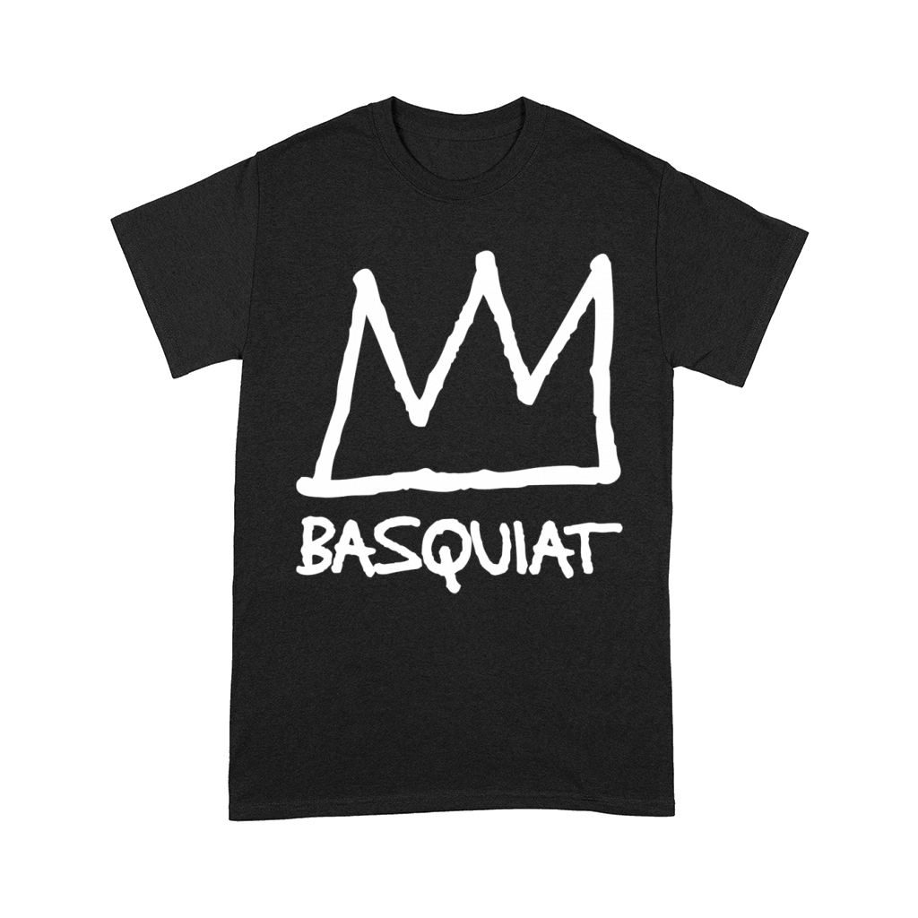 Classic Basquiat Crown Line Art Comfort T-shirt