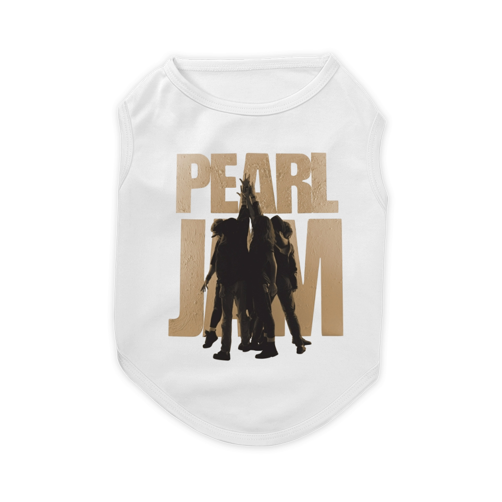 Pearl Jam Funny  Band Pet T-Shirt