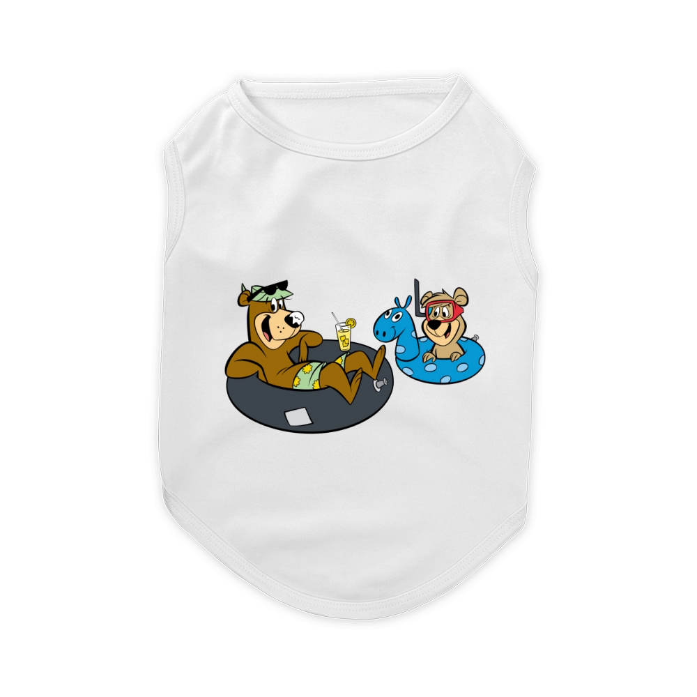 Swimming Yogi Bear Pet T-Shirt