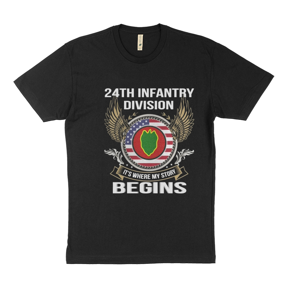 24th Infantry Division Veteran Shirt Sustainable T-Shirt