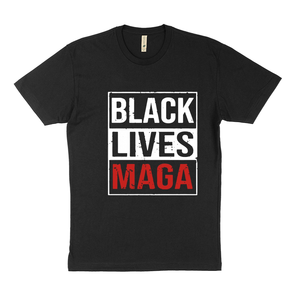 Black lives maga Sustainable T-Shirt