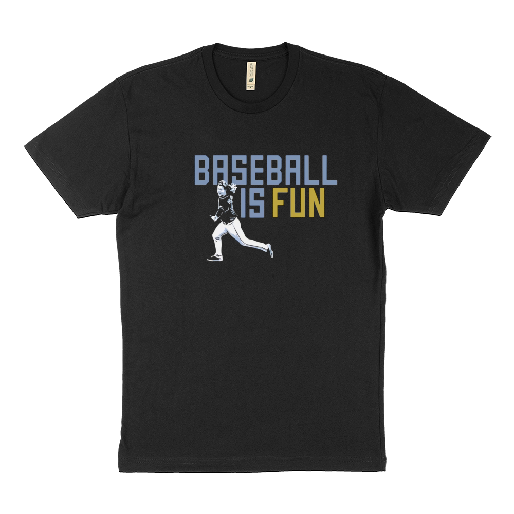 Brett Phillips Baseball is fun Sustainable T-Shirt