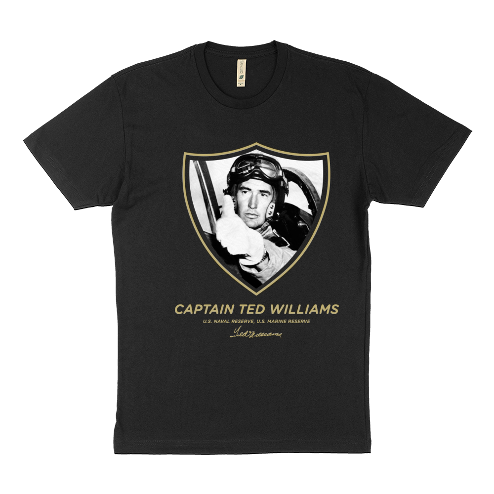 Captain Ted Williams Sustainable T-Shirt