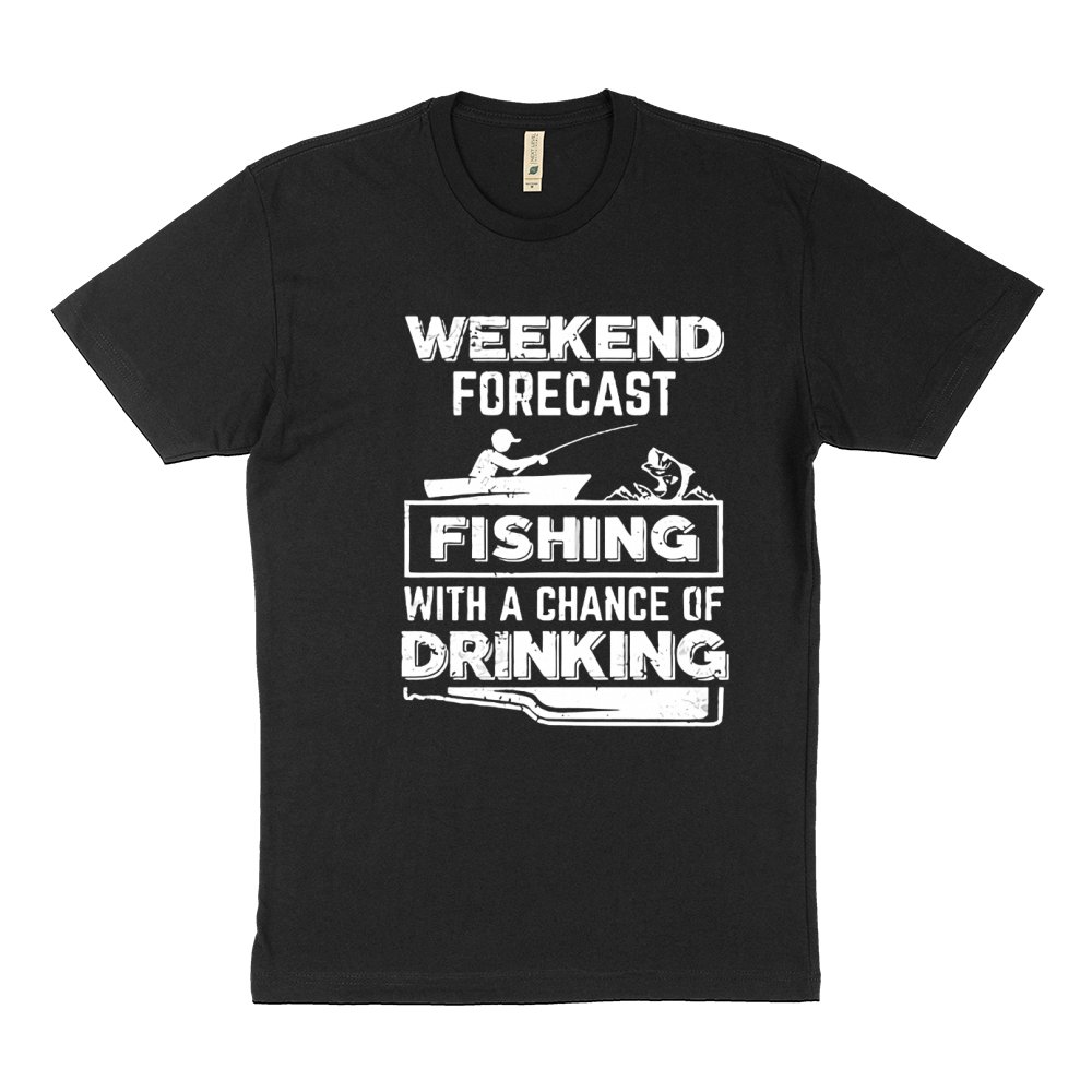 Fishing - WEEKEND FORECAST FISHING Sustainable T-Shirt