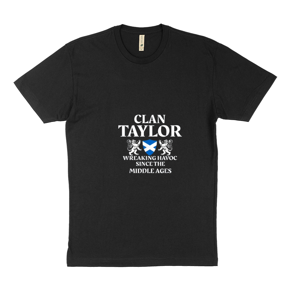 Taylor Scottish Family Clan Scotland Name Gift Sustainable T-Shirt