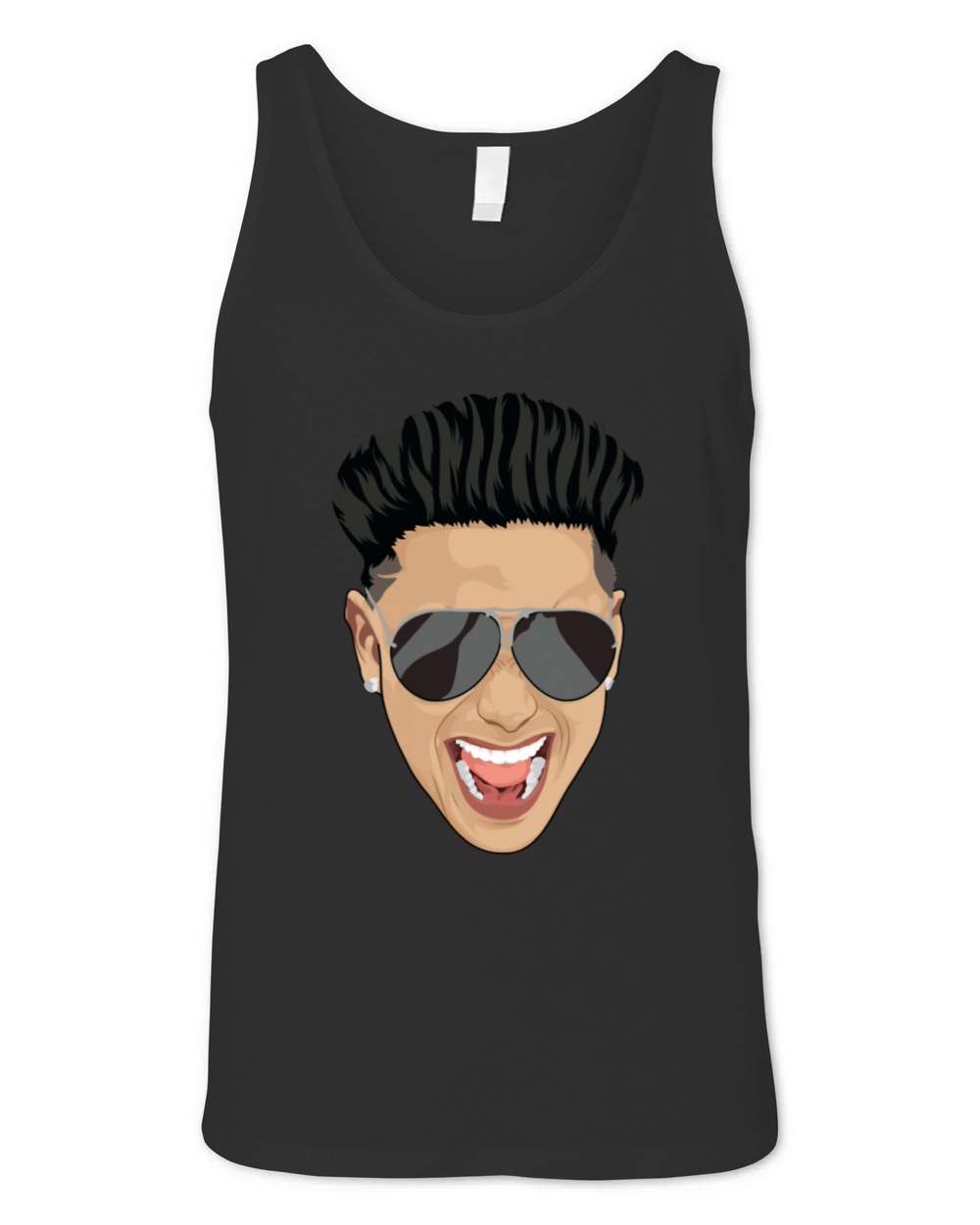 Dj Pauly D Face Unisex Jersey Tank