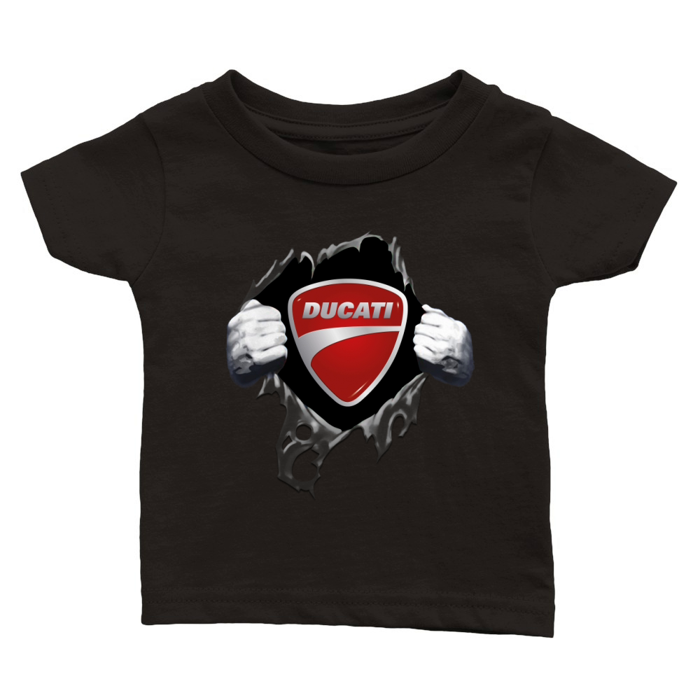 DUCATI Classic Baby Crewneck T-shirt