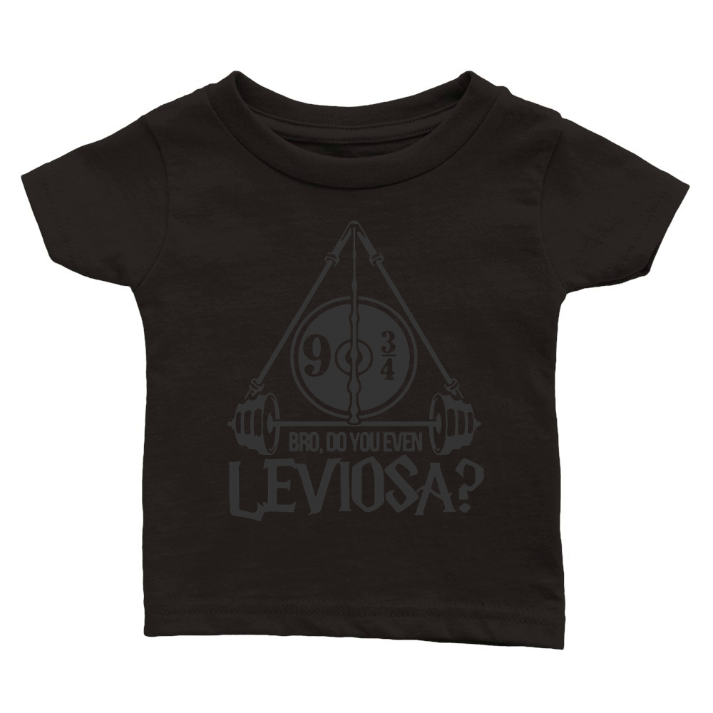 Harry Potter Bro do you even Leviosa Classic Baby Crewneck T-shirt